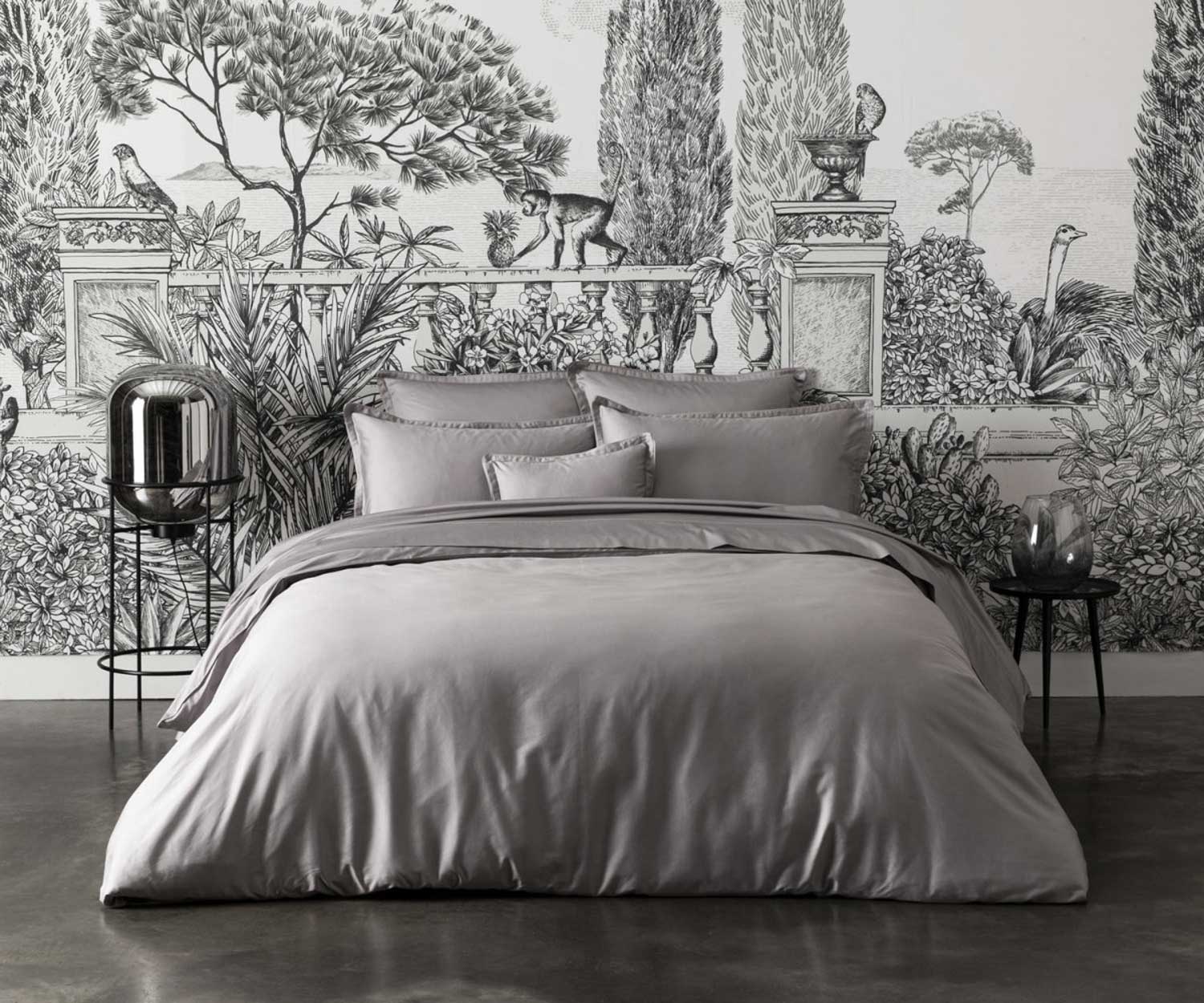 Alexandre_Turpault_Bettwaesche_TEOPHILE-Gris-meteoreCvsP6ySk1JcAU Ropa de cama TEOPHILE METEORE de Alexandre Turpault