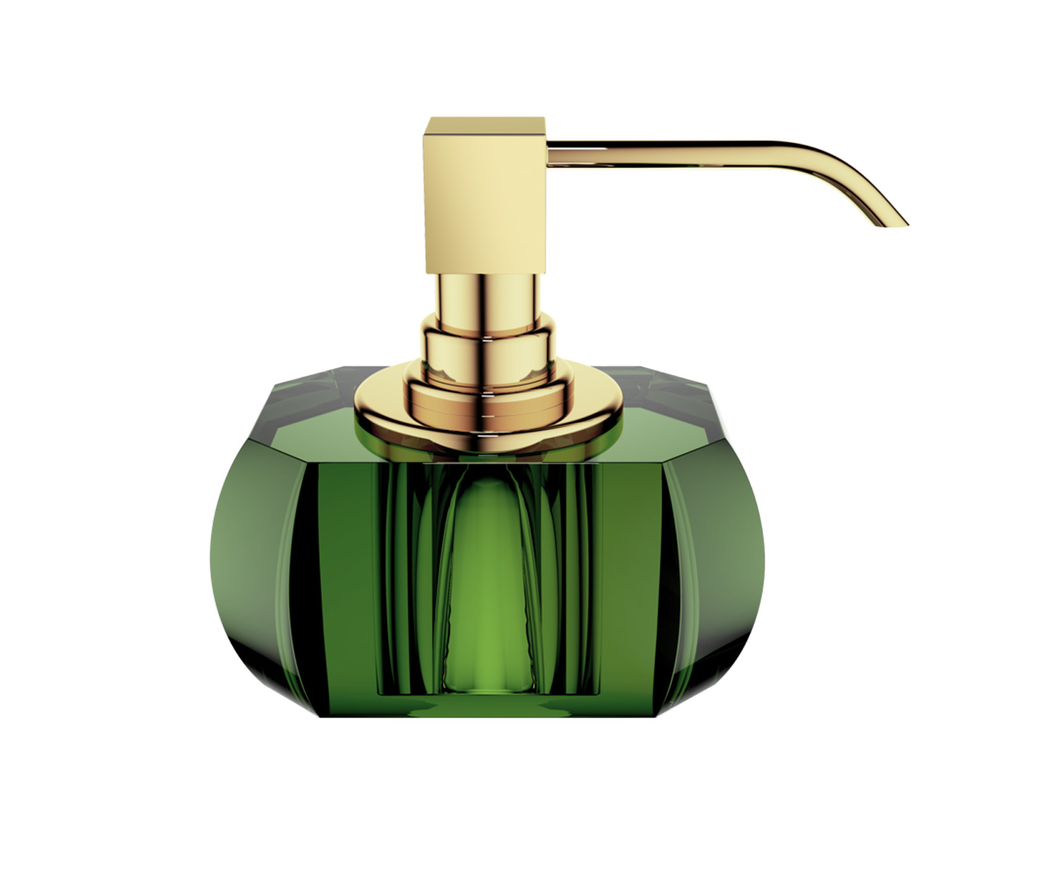 Dispensador de jabón KRISTALL de DECOR WALTHER en 6 colores