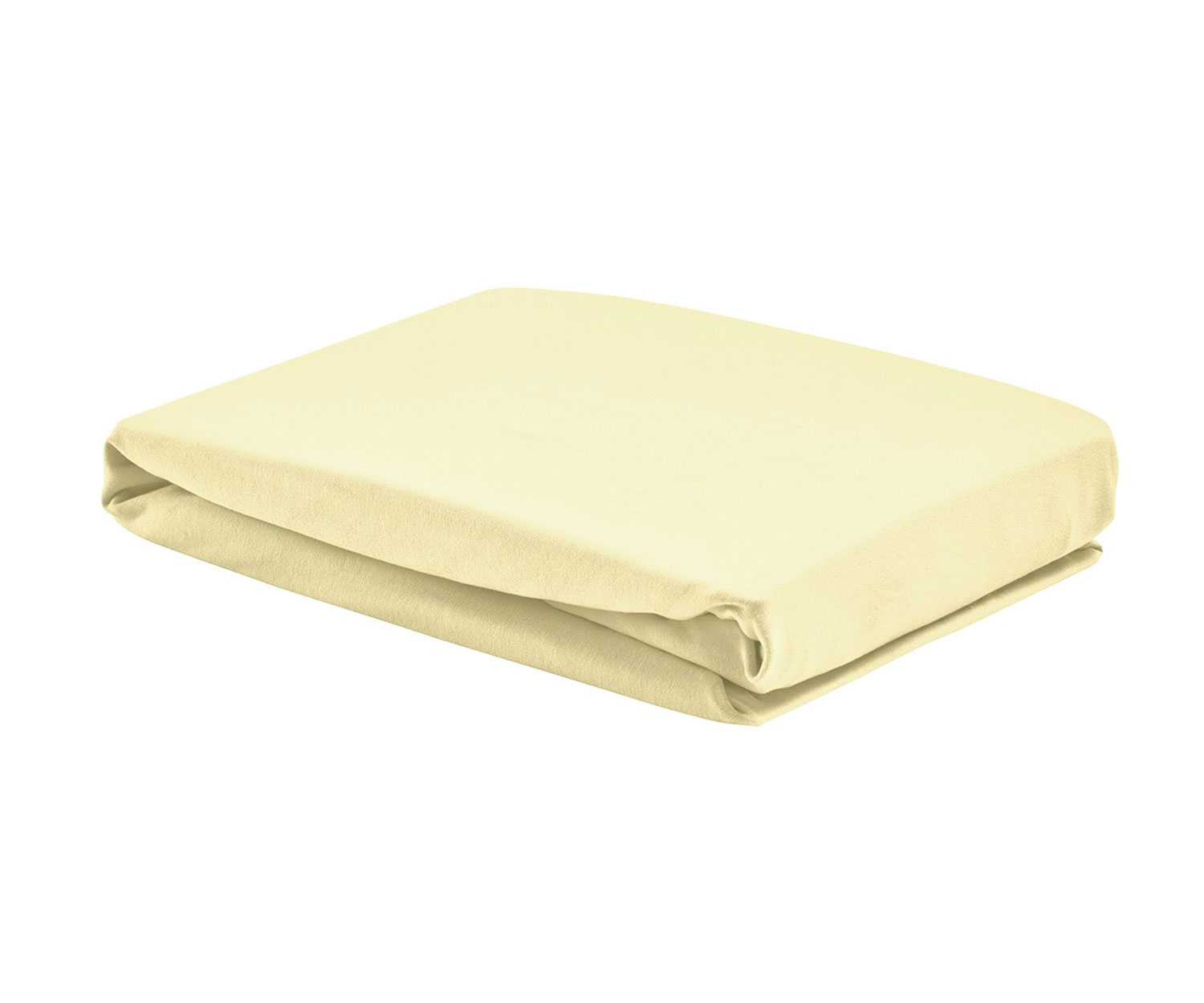 Fischbacher DREAMCATCHER fitted sheet col. 083 Butter yellow