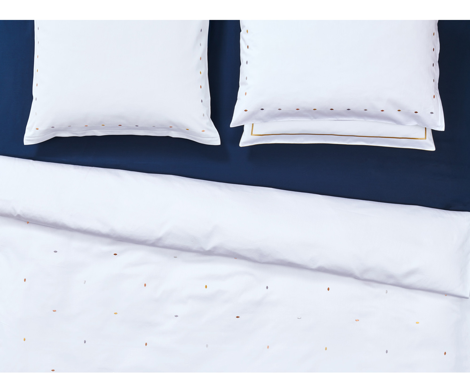 Fischbacher COLLIER 305 Luxury Nights sateen bed linen