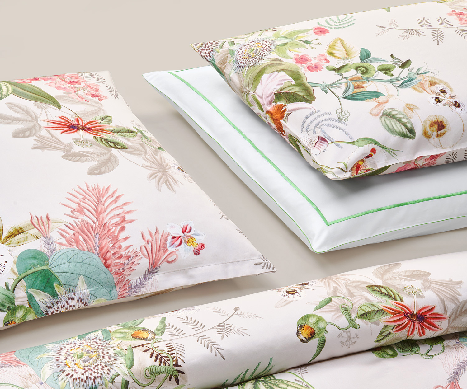 Fischbacher-Bettwaesche_Botanic_Detail Fischbacher Ropa de cama BOTANIC de satén