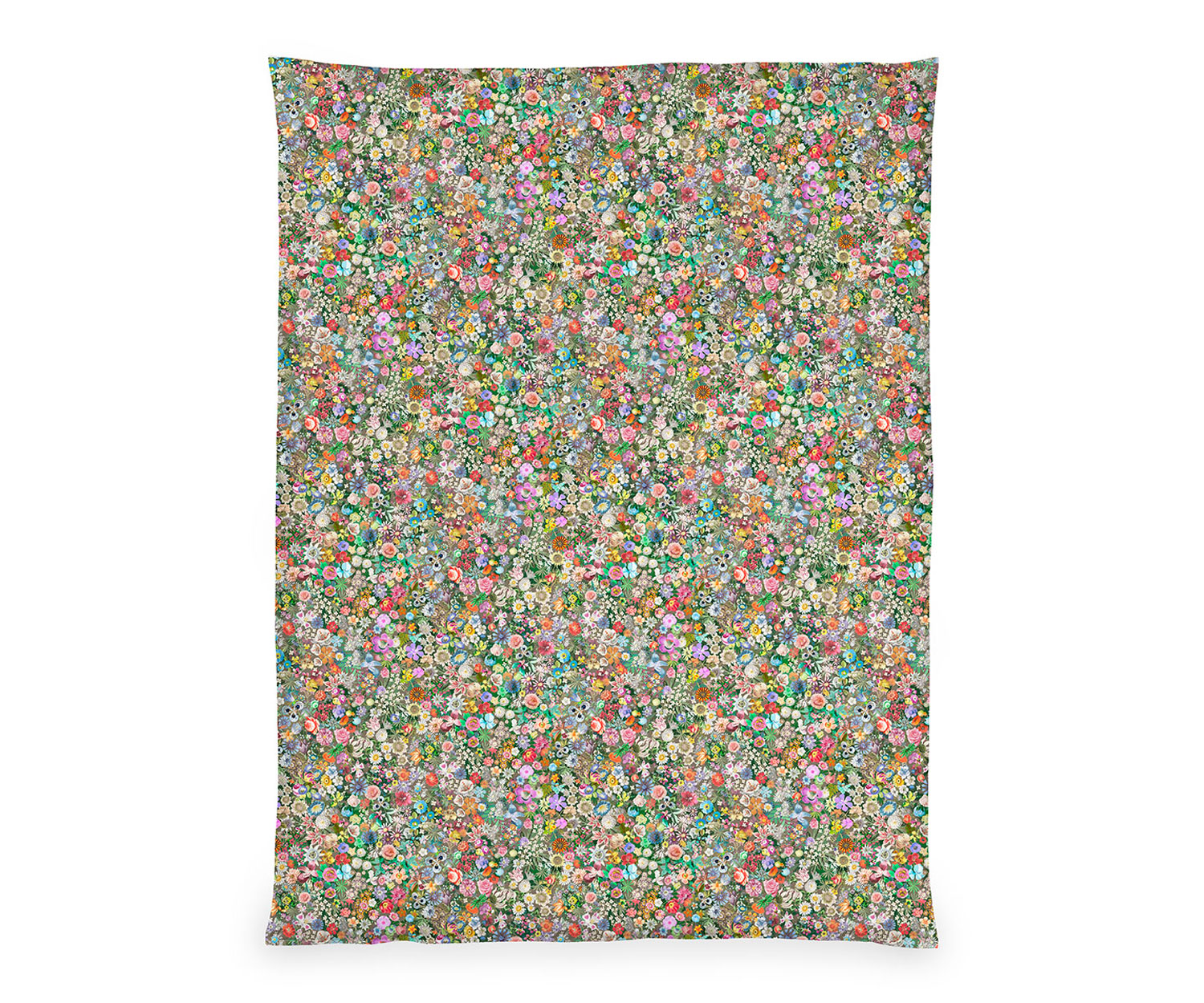 Fischbacher Ropa de cama LENA – La elegancia atemporal del estilo Mille-Fleurs