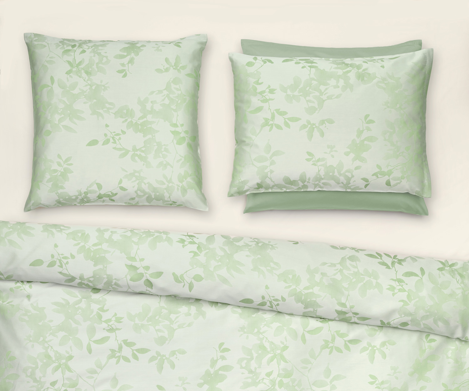 Fischbacher-Bettwaesche-E27_054_Leaves Fischbacher Ropa de cama LEAVES verso