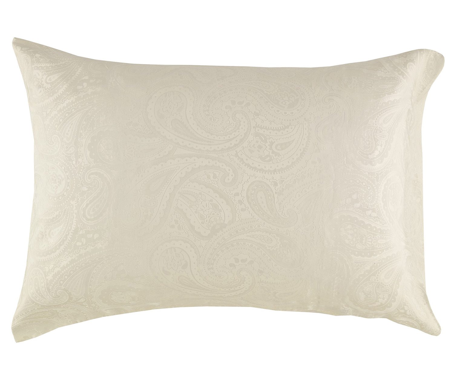 Fischbacher-Bettwaesche-Seide-soie-champagne Ropa de cama SOIE Luxury Nights de Fischbacher - Champagne Paisley