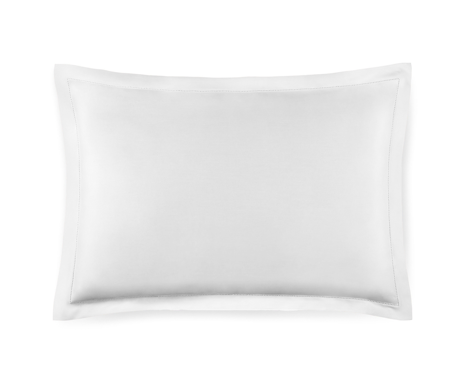 Amalia-SUAVE_SHAM-WHITE Amalia SUAVE 430TC Funda de almohada dobladillo de pie 4 caras en blanco