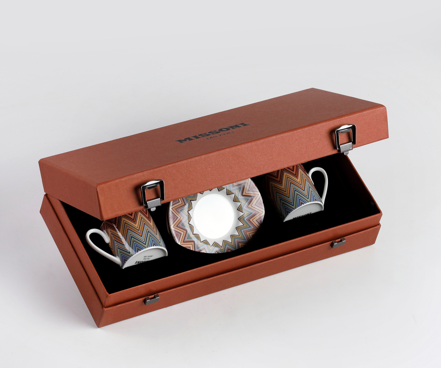 Missoni JARRIS 156 taza de Espresso Luxury-Box-Set-2-pcs