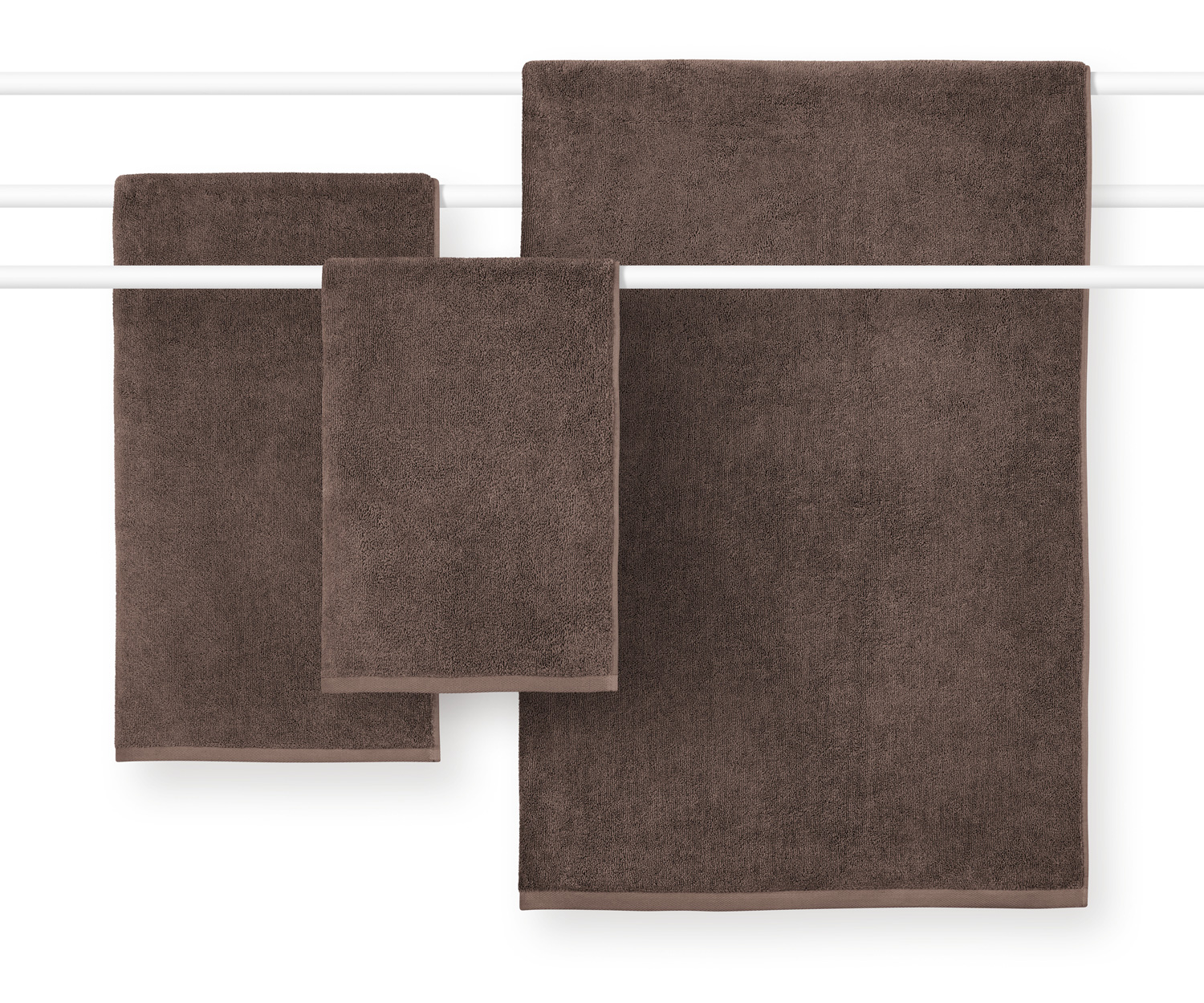 Toallas COSHMERE GOTS de Schlossberg col. chokolat Toallas COSHMERE GOTS de Schlossberg col. chokolat