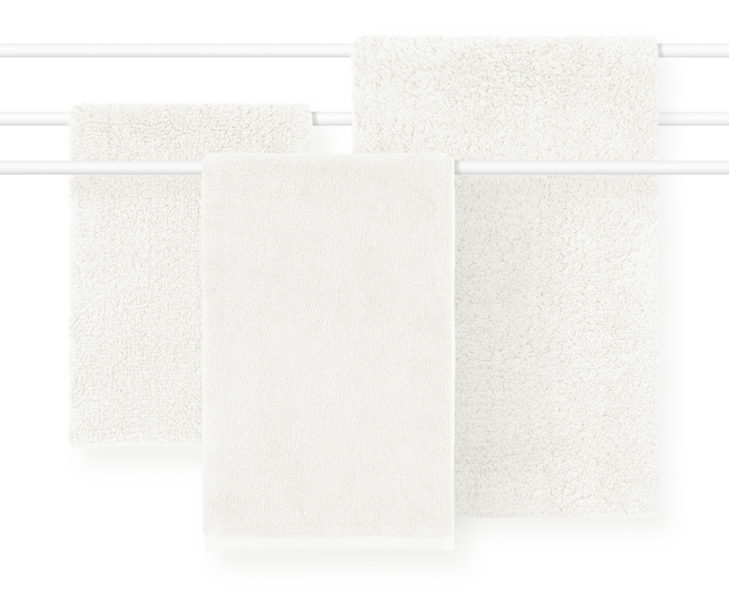 Schlossberg-Badteppich-Coshmere-blanc Schlossberg Alfombra de Baño COSHMERE GOTS col. blanc