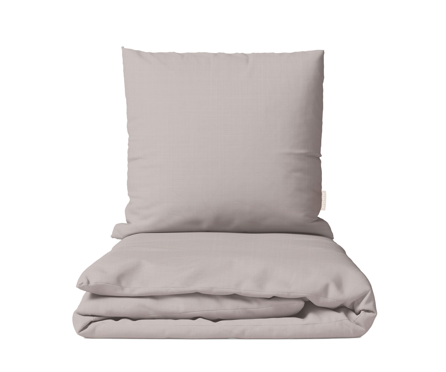 MOMM Ropa de cama de lino - taupe