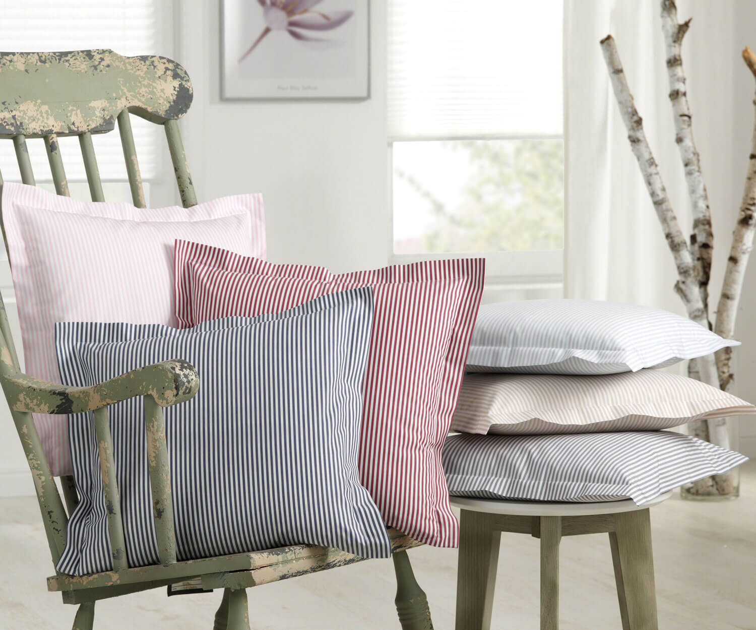 CLASSICO-7023_Kissenstapel Ropa de cama CLASSICO de Elegante