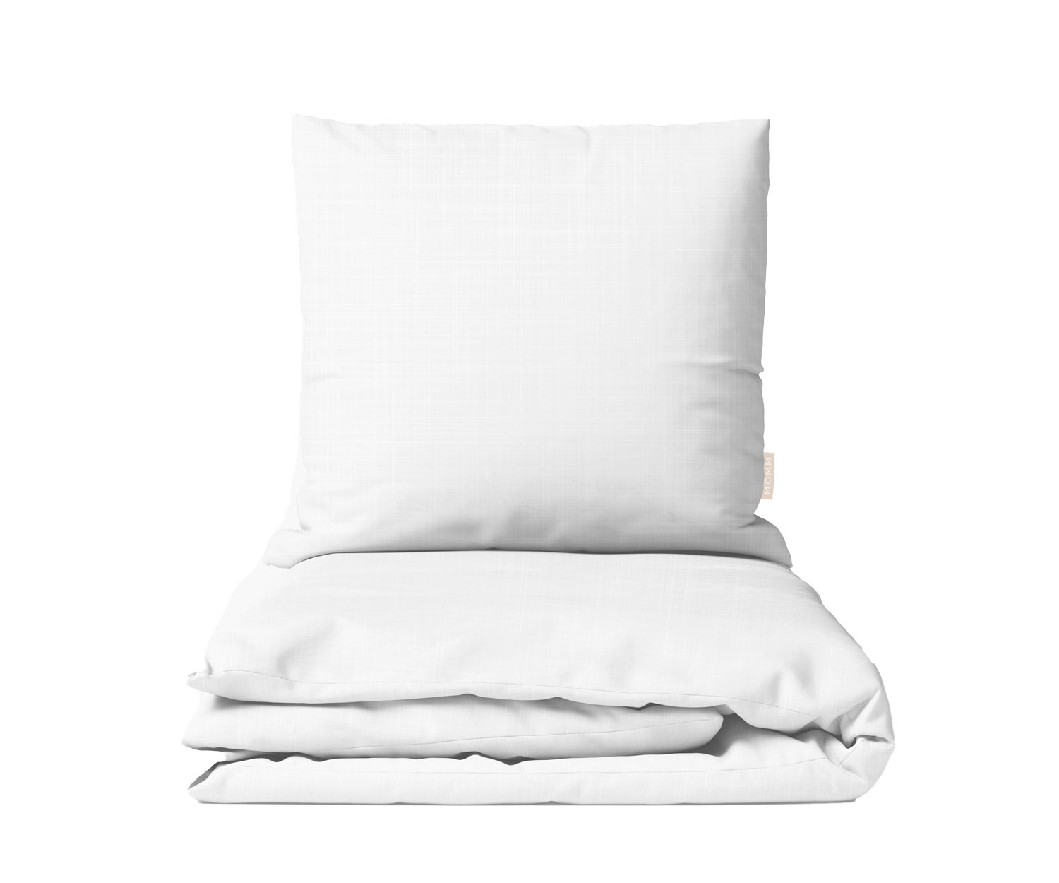 MOMM Ropa de cama de lino - blanco