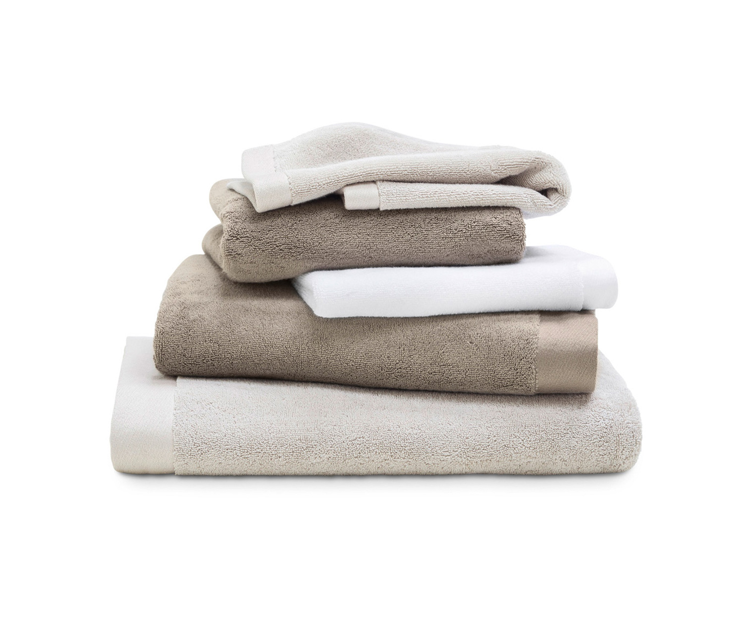 Luiz-Handtuecher-Grace-Stapelig Luiz GRACE towels in 15 colours