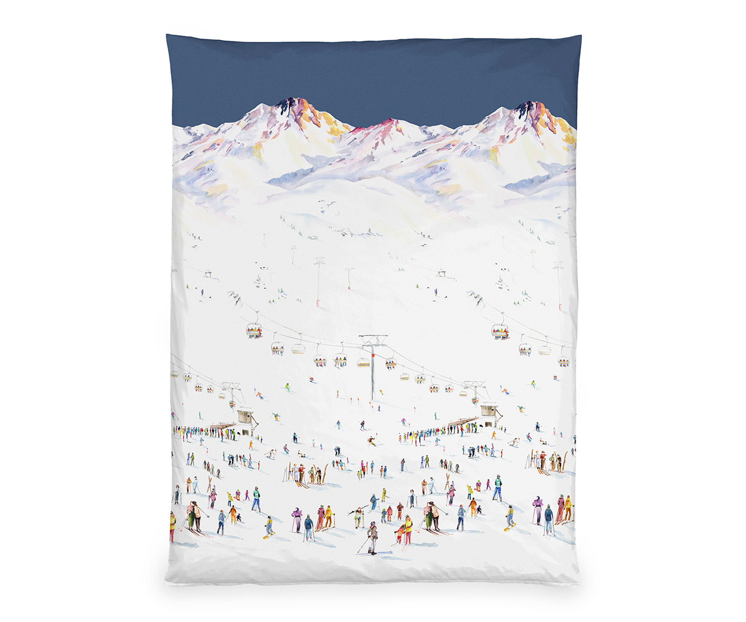Christian Fischbacher SKI & ENGADINA – Ropa de cama de lujo inspirada en los Alpes Suizos