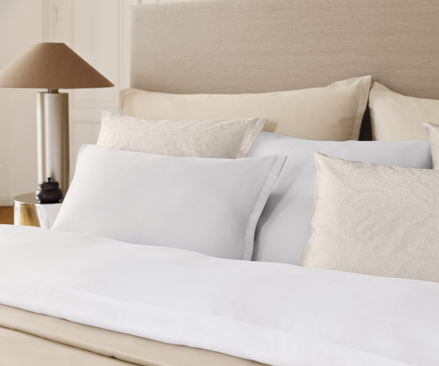 Schlossberg URBAN MICROMODAL col. beige – Luxurious Bed Linen with Silky Softness