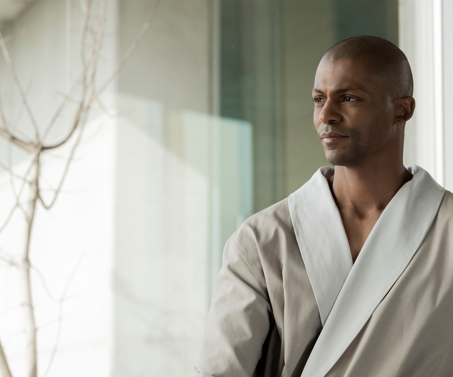 Celso-delemos-MARIUS-Mantel Celso de Lemos Marius Hausmantel 740 glacier