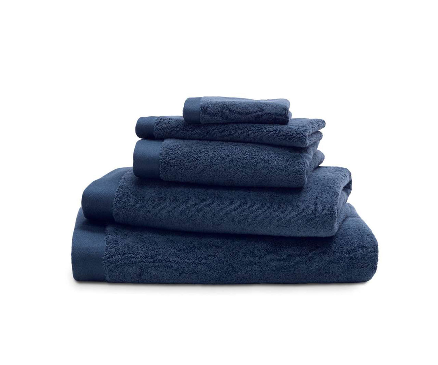 Toallas GRACE de Luiz col. navy Toallas GRACE de Luiz col. navy