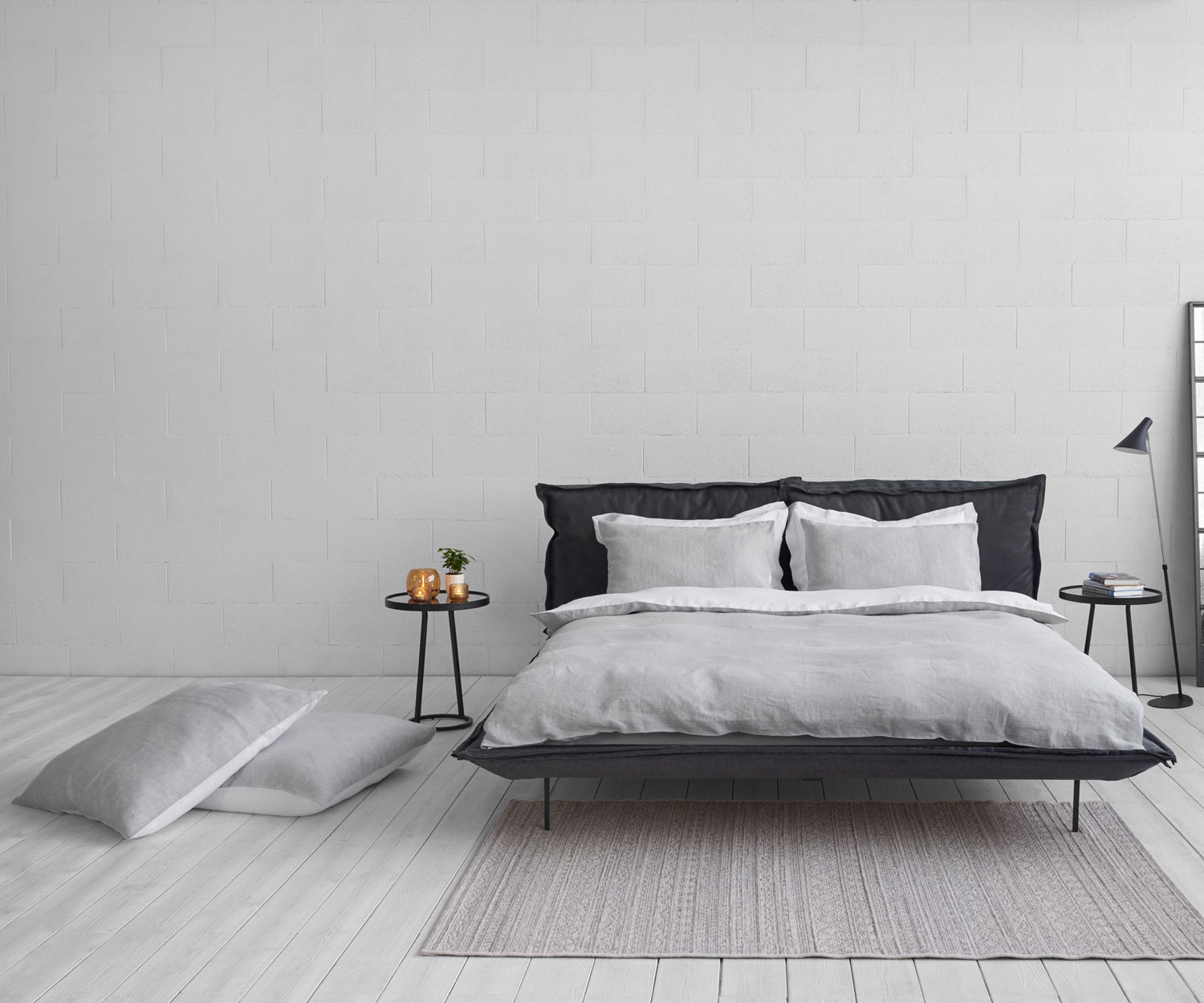 Ropa de cama reversible de lino ARDEA de Genix