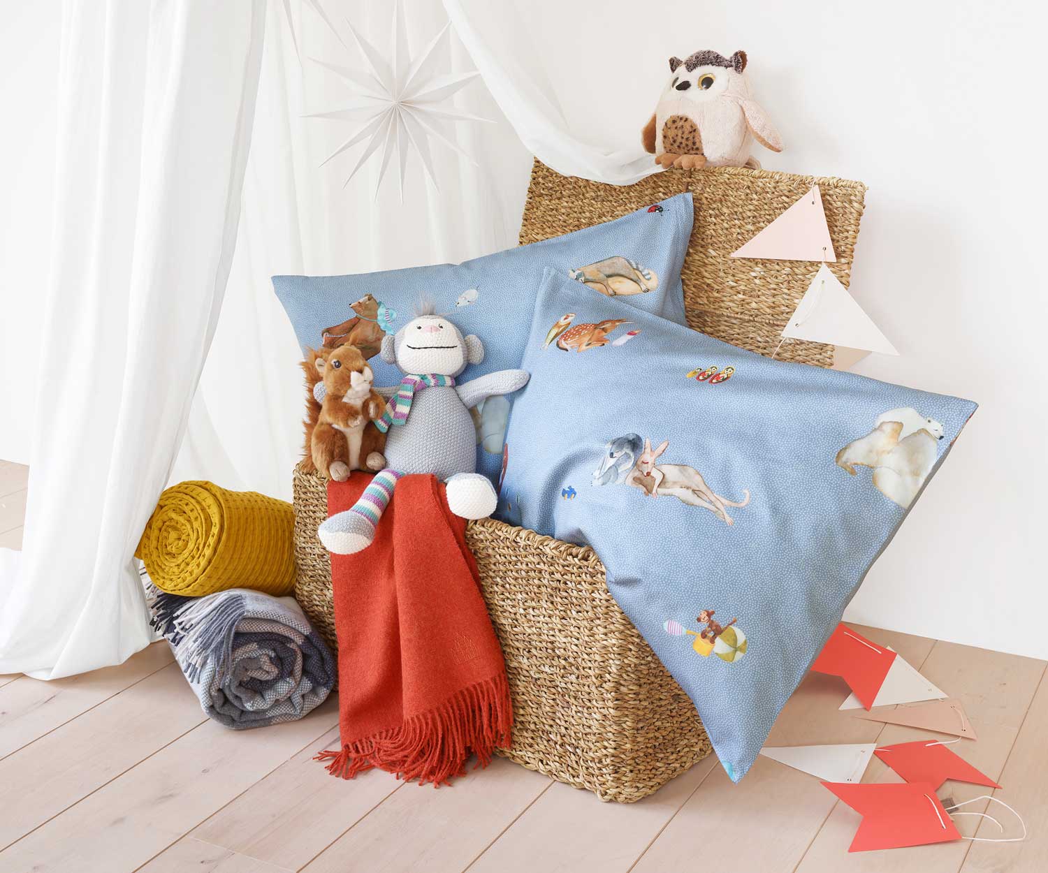 Schlossberg BONNE NUIT Children's bed linen - Satin