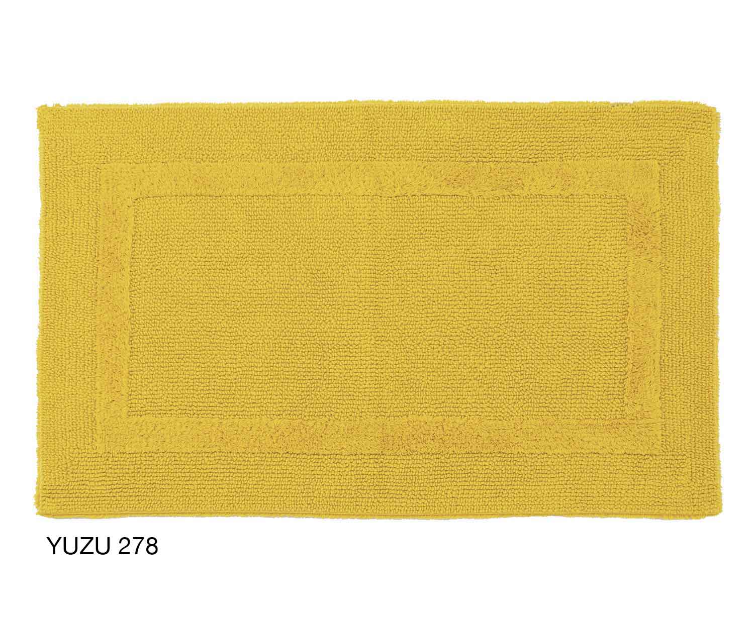 Alfombra de baño REVERSIBLE de Abysscol. 278 yuzu