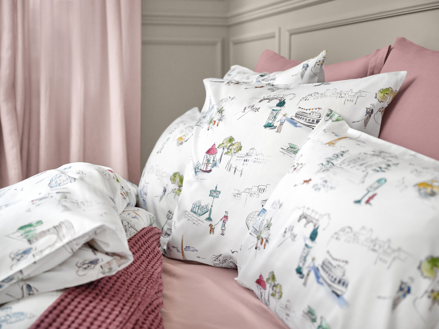 PARIS-MON-AMOUR_Lifestyle Schlossberg PARIS MON AMOUR ropa de cama de satén