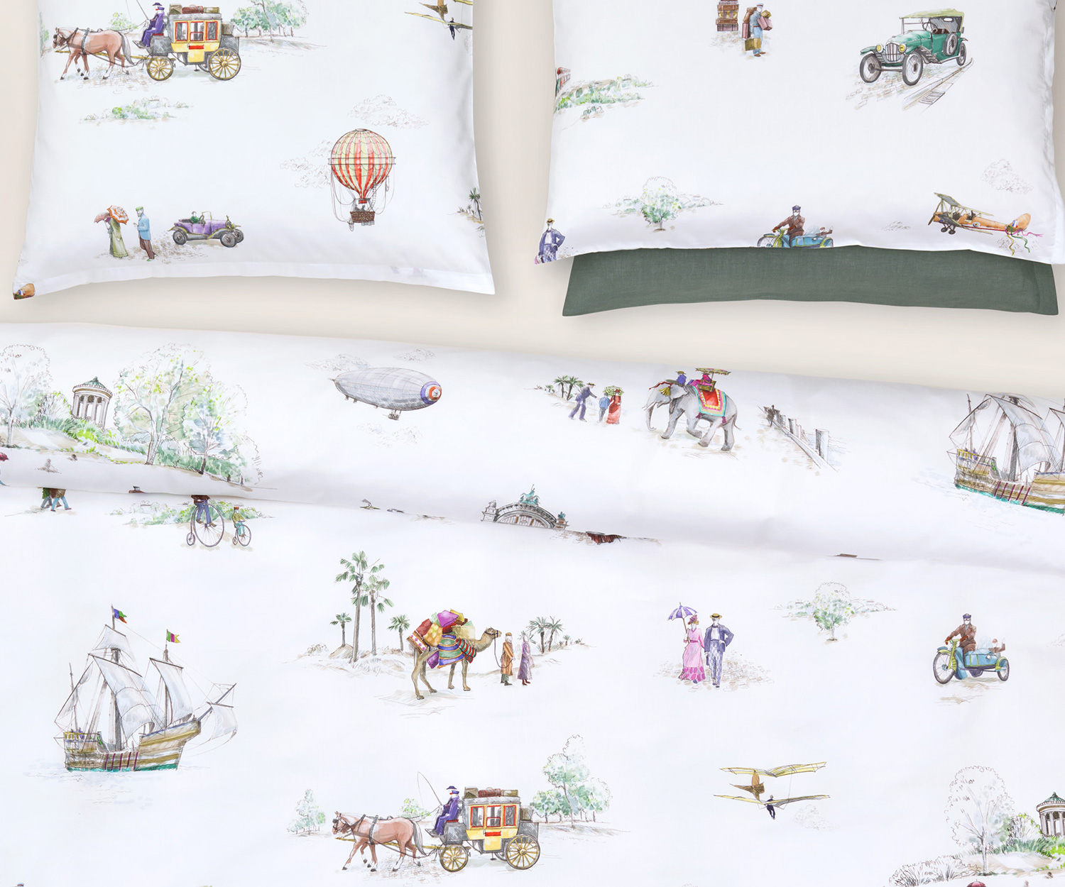 Fischbacher_Voyage_Bettwaesche Fischbacher VOYAGE Ropa de Cama - Satén