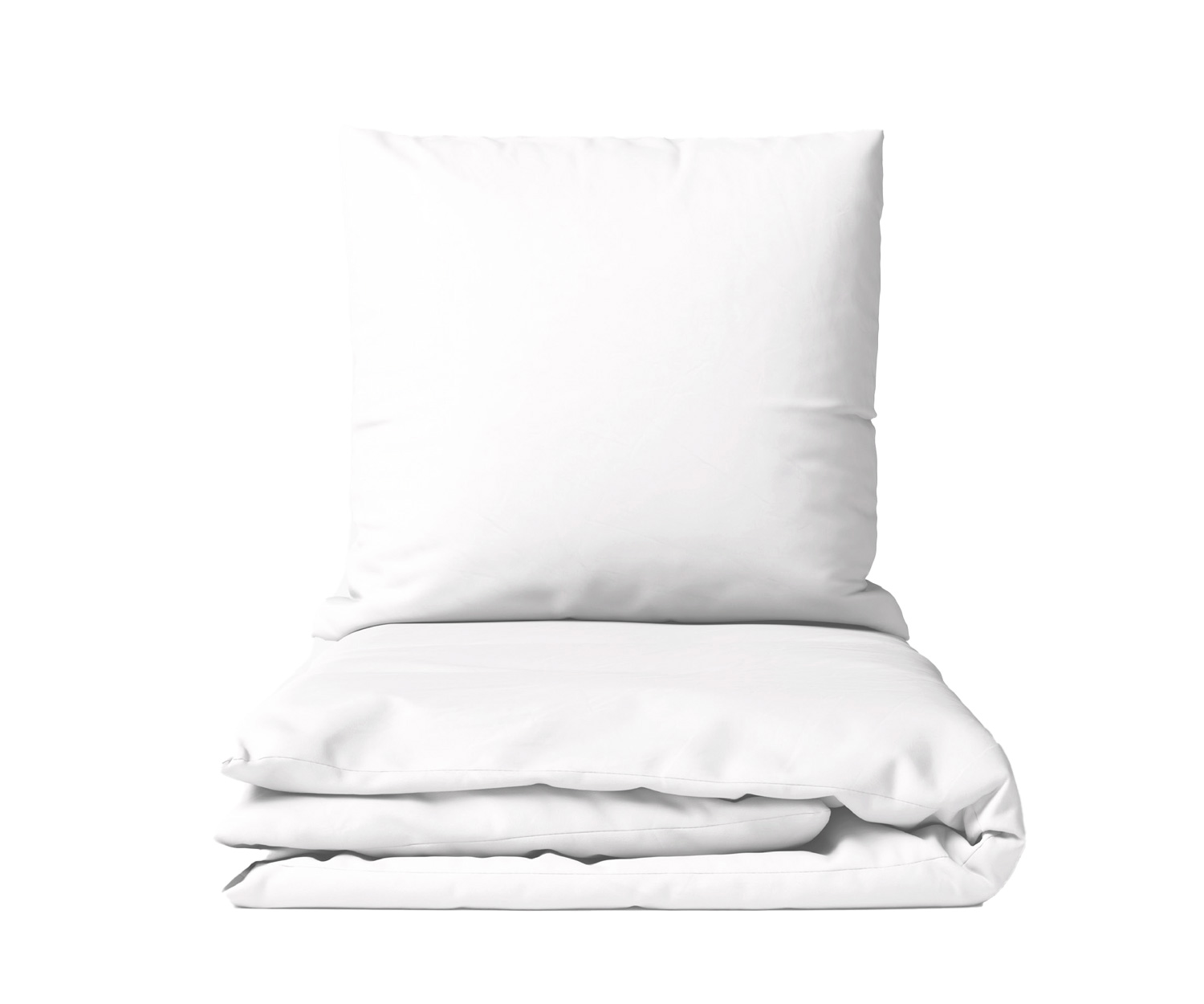 Ropa de cama ORGANIC SATIN UNI de Momm - white
