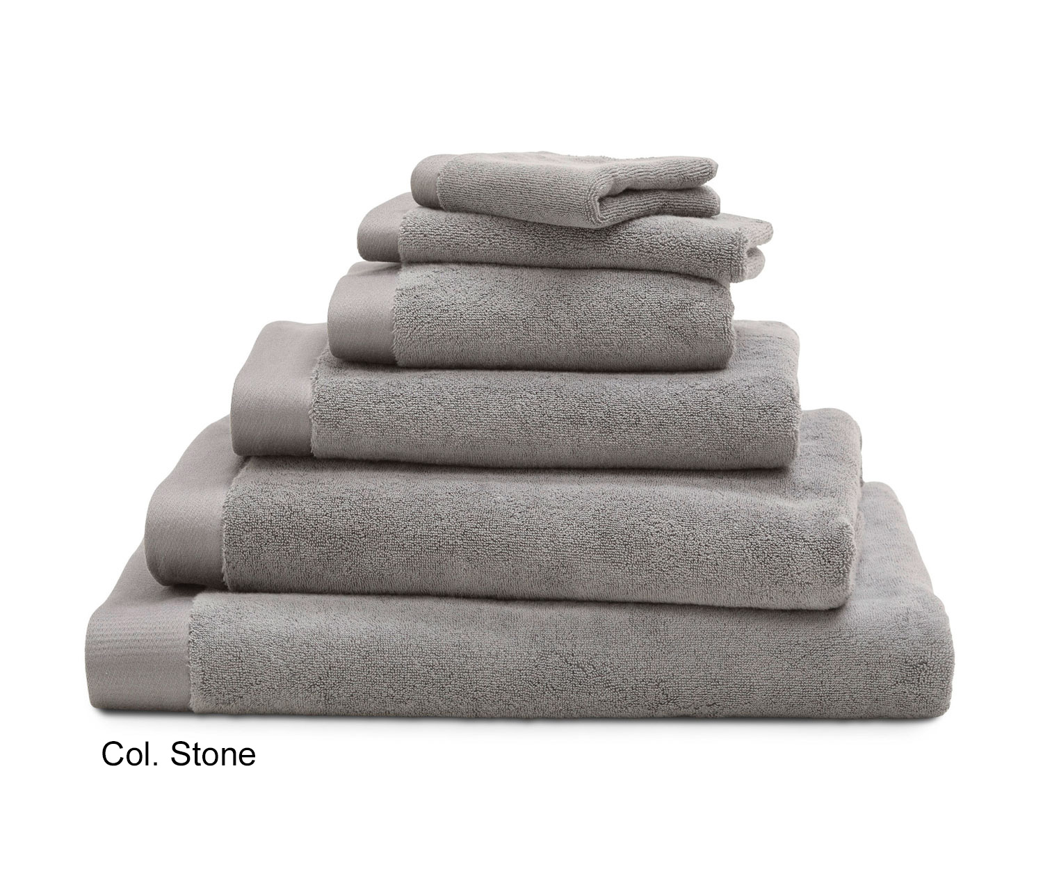 Luiz-Handtuecher-Grace-602-Stone-070 Toallas GRACE de Luiz col. stone