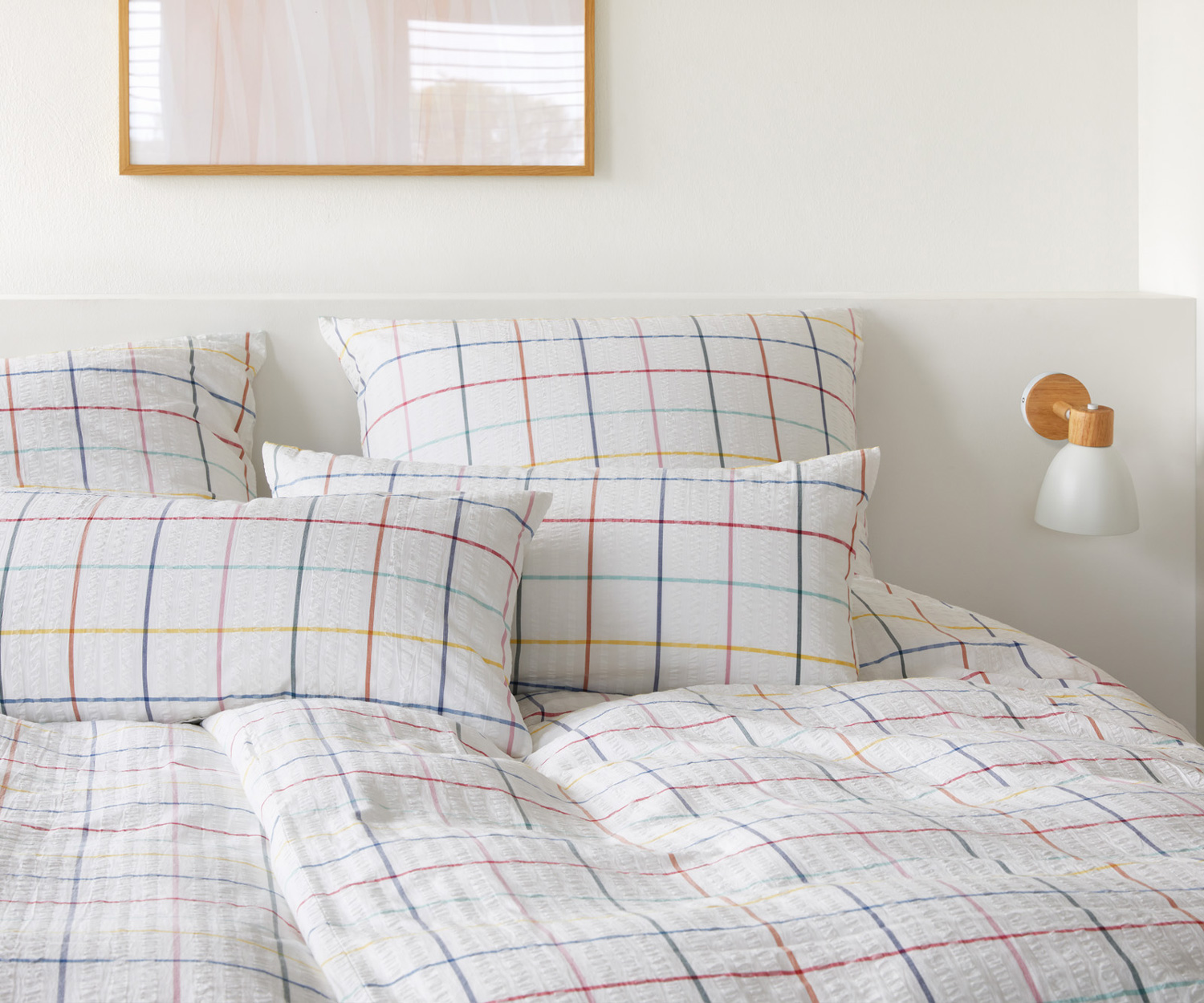 Elegante-Trondheim-7105-1_Lifestyle Elegante Trondheim Bettwäsche Multi-Rot - Seersucker
