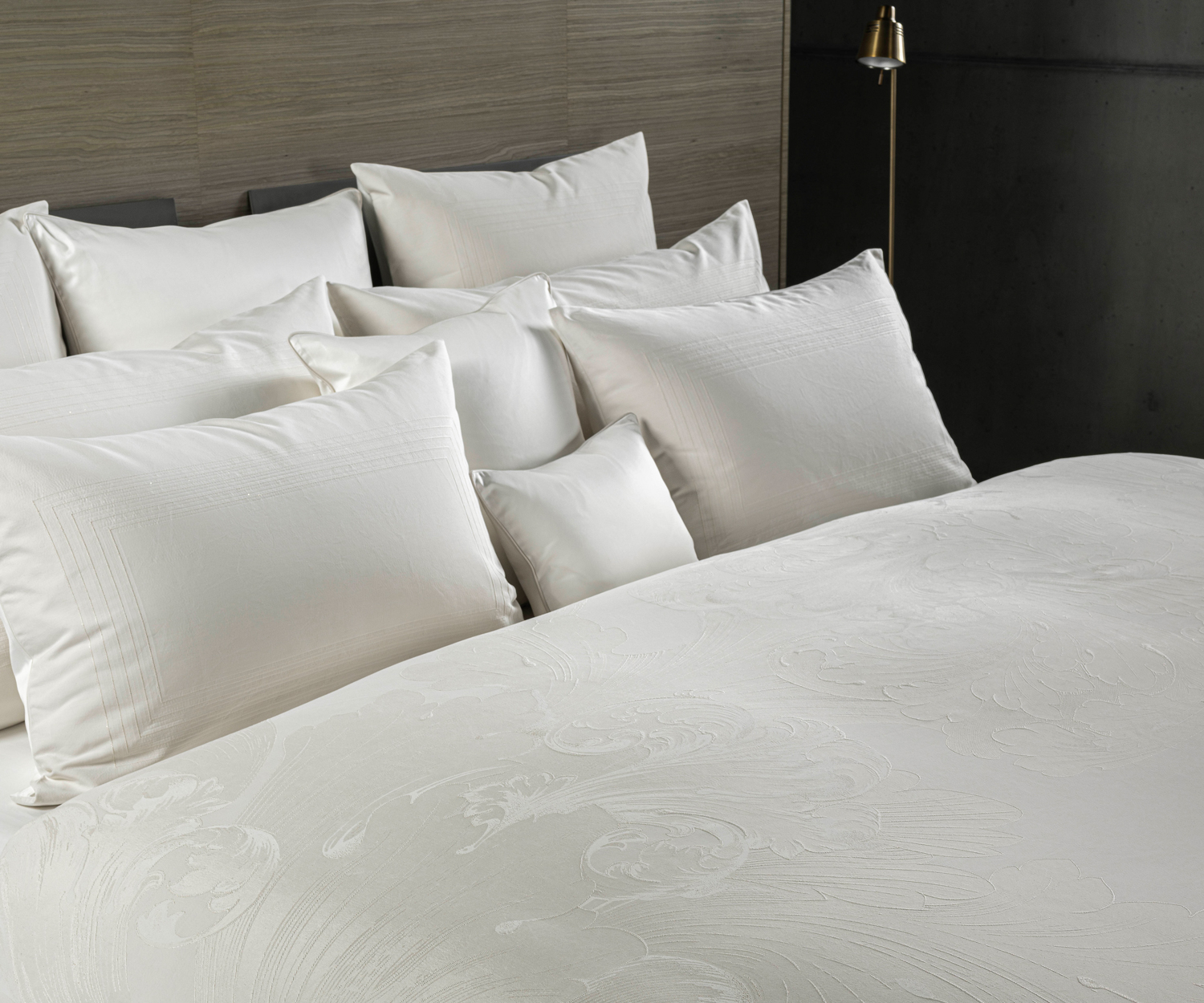 celso-EXQUISE-103-bettwaesche-Marc_Leopold Celso de Lemos EXQUISE - Jacquard / Satén ropa de cama col. 103 ivory