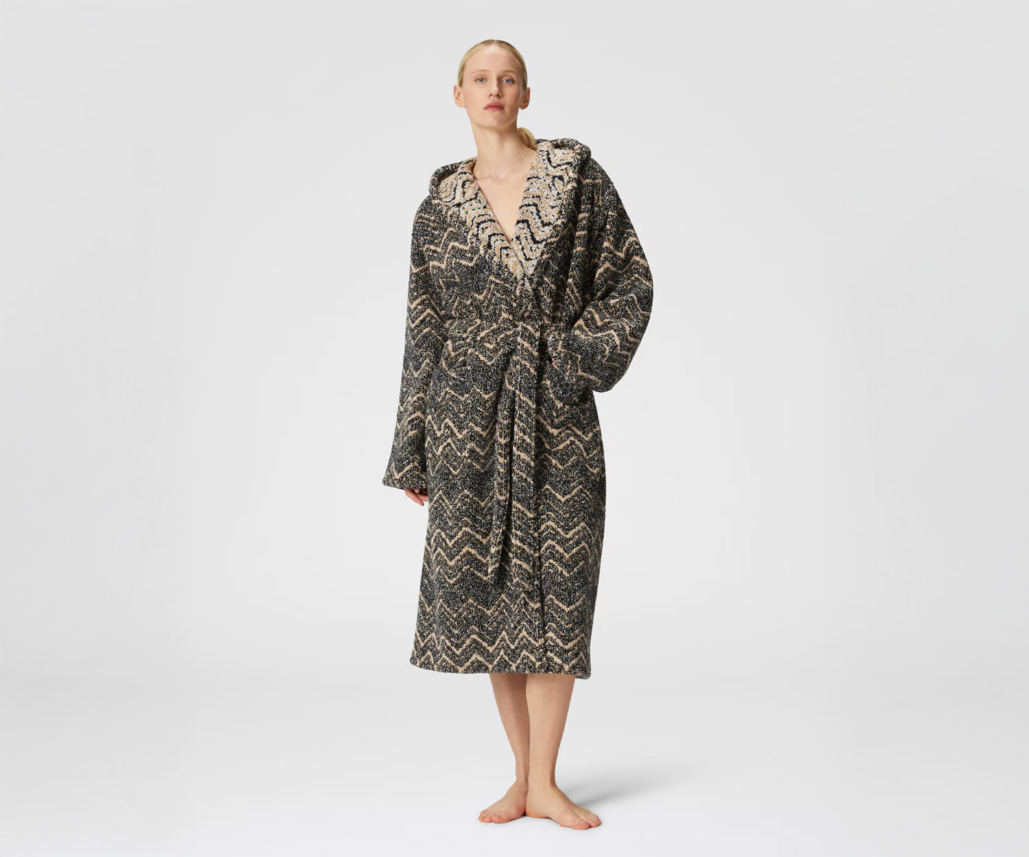 MISSONI HOME AZUL 138 bathrobe