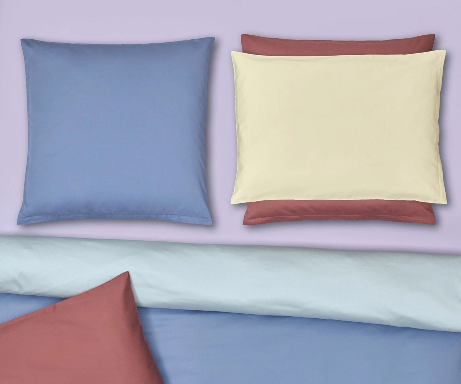 Ropa de cama Fischbacher SATIN UNI - nuevos colores