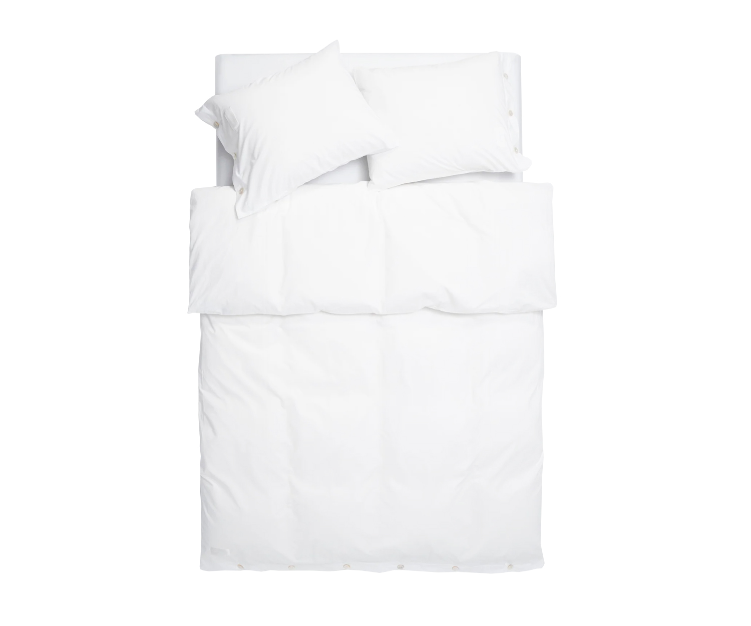Ropa de cama Magniberg MOTHER POPLIN col. White