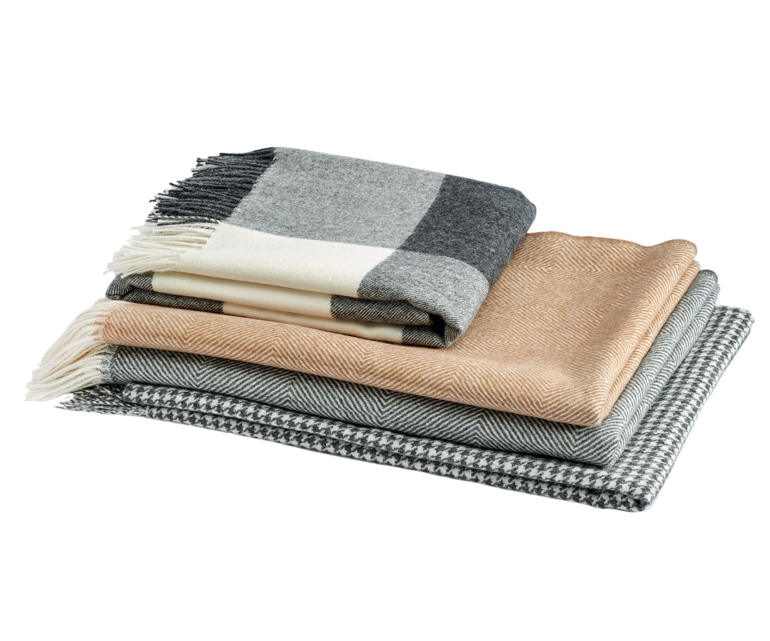 Stapel-Plaids Plaids CARRE, NOBLEY GENTLEMAN de Fischbacher - Alpaca