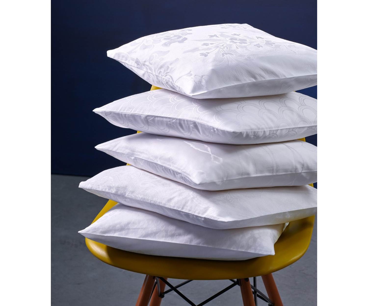 Fischbacher-Bettwaesche-Jaquards_Blanc-Lifestyle Colección LES JACQUARDS BLANCS de Fischbacher