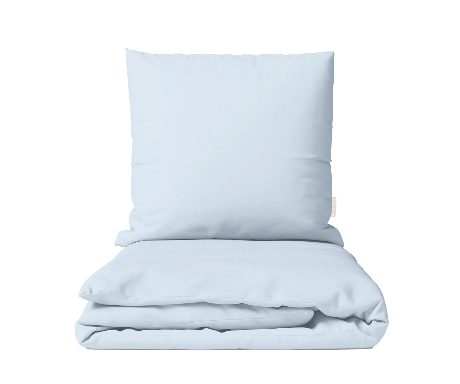 Ropa de cama ORGANIC SATIN UNI de Moom - light blue