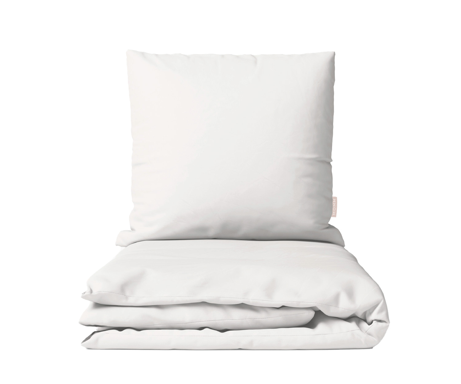 Ropa de cama ORGANIC SATIN UNI de Moom - off white