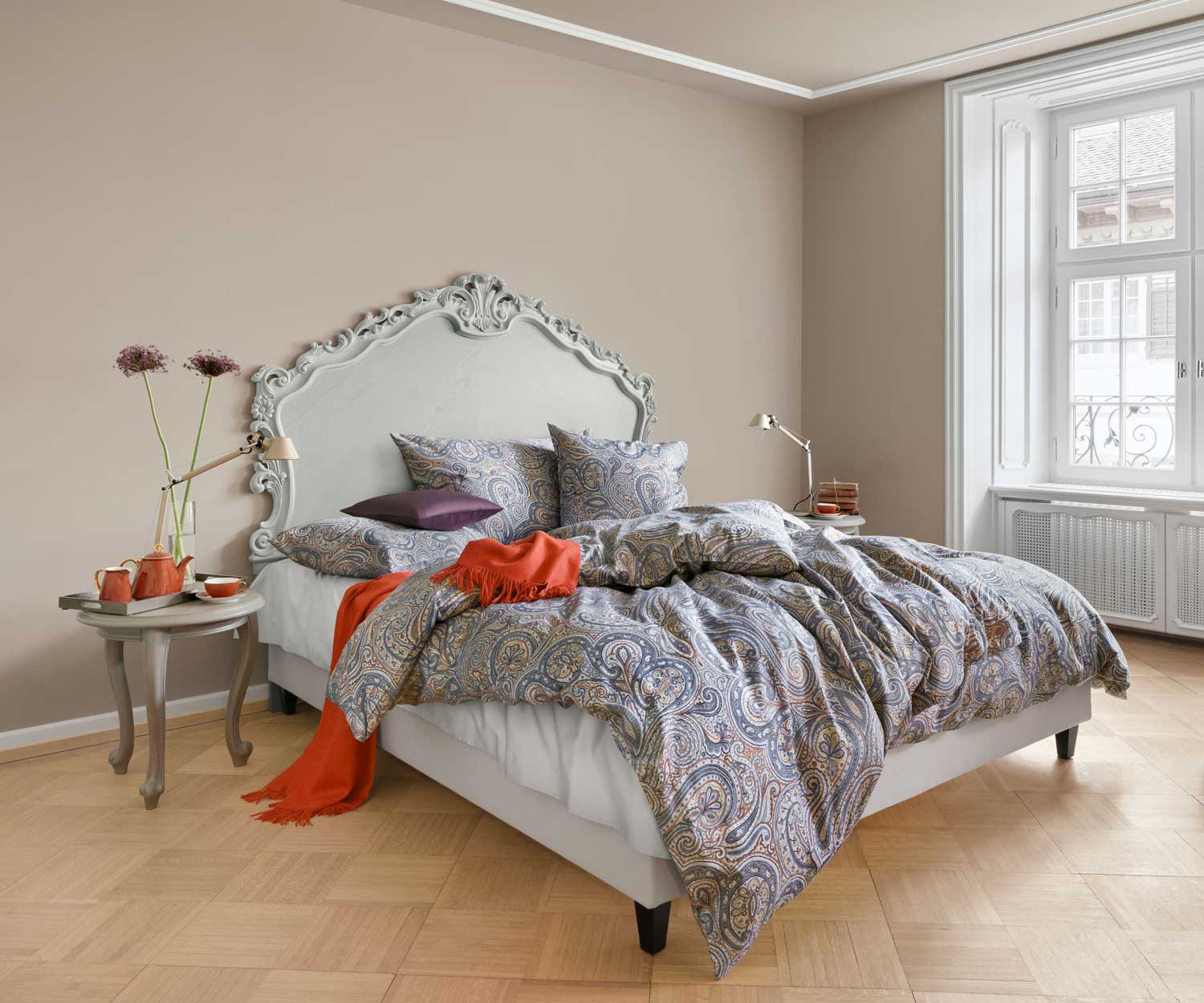 Schlossberg PERINN BLEU bed linen - Jersey