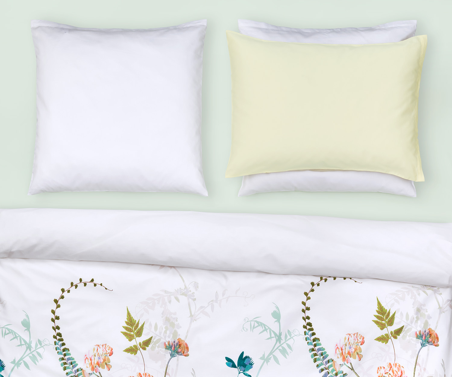 Fischbacher ropa de cama SPRING BREEZE Satén