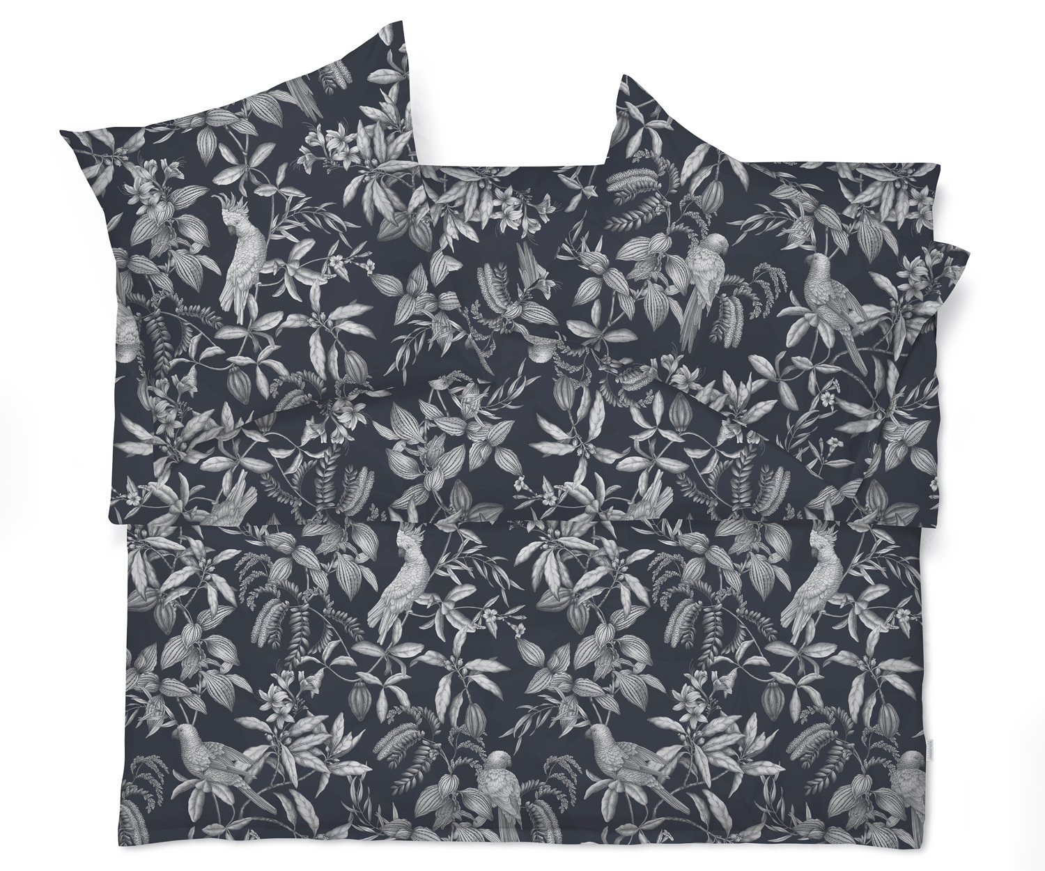 Schlossberg-Switzerland-Bettbezug_CALYPSO_noir Schlossberg ropa de cama CALYPSO noir Satén