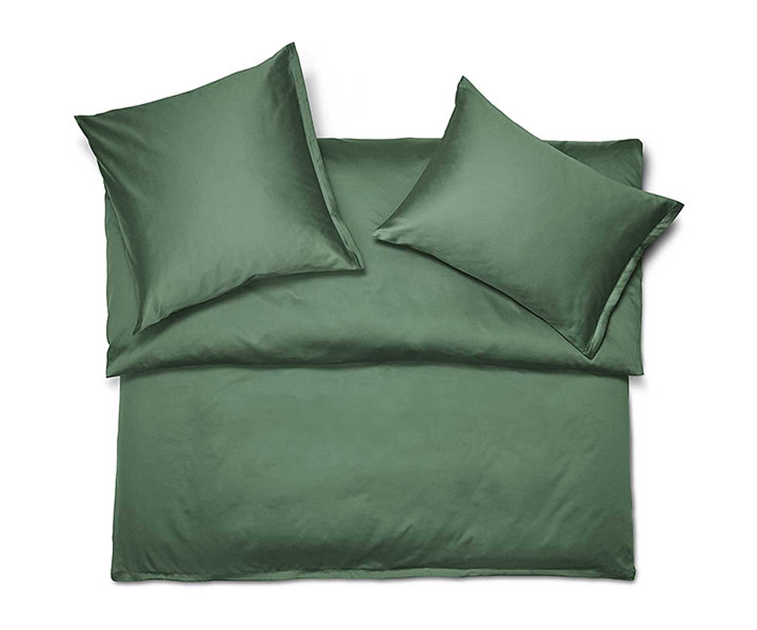 Satin-thyme Schlossberg bed linen JERSEY ROYAL THYME / forest green