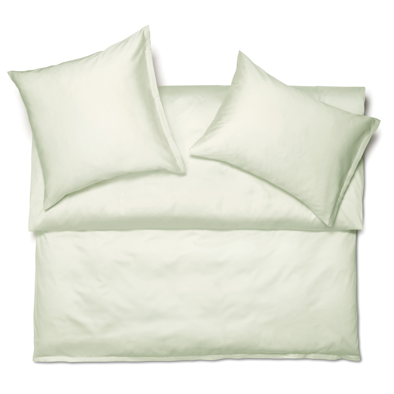 Schlossberg SATIN UNI bed linen - col. printemps