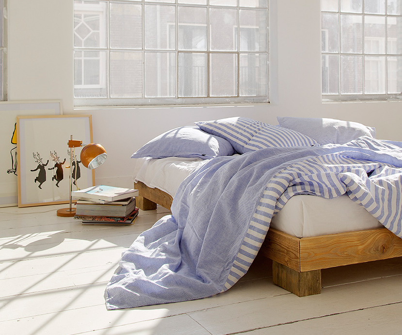 Fischbacher bed linen CF SUMMERTIME Morning Sky
