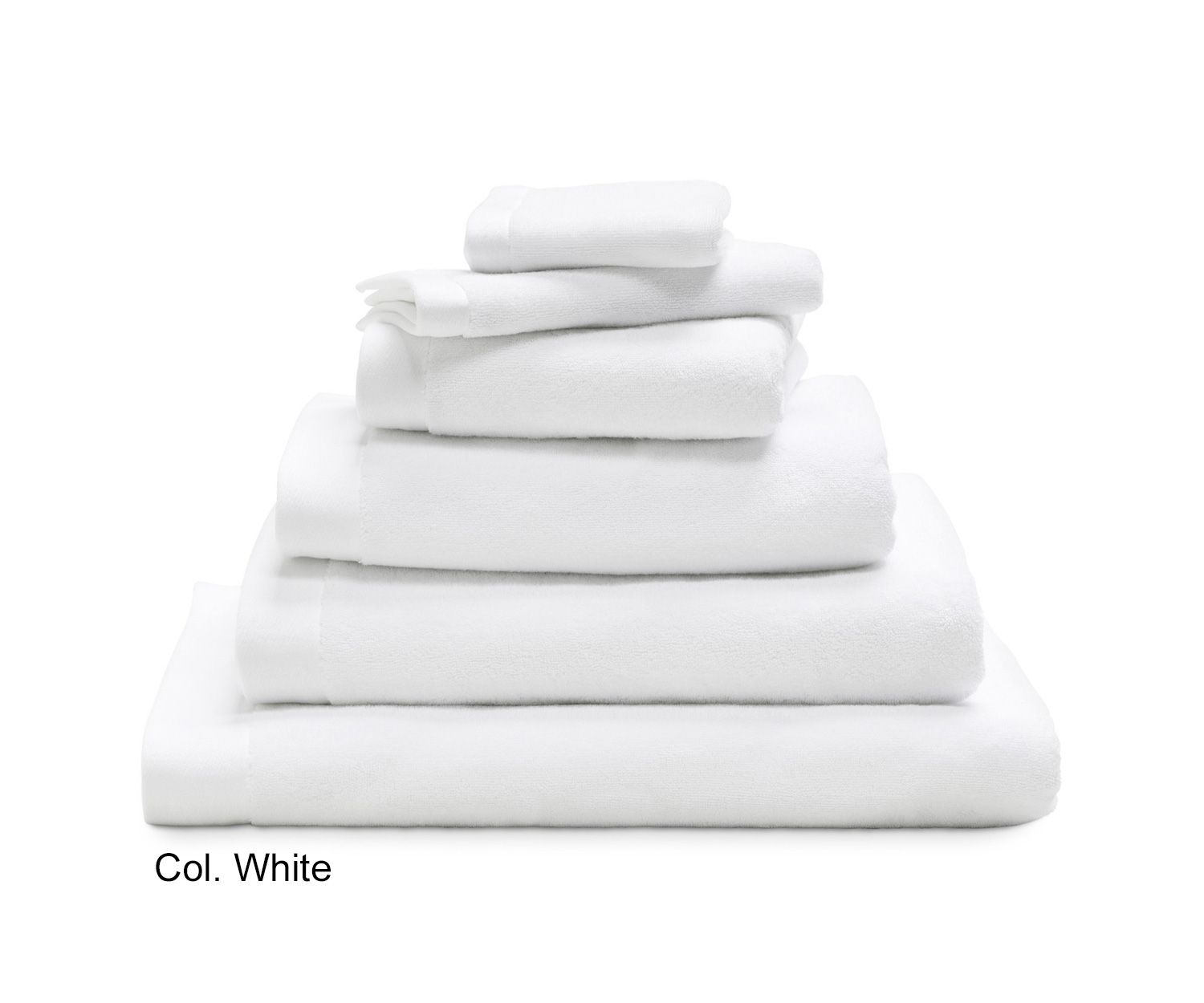 Toallas GRACE de Luiz col. white