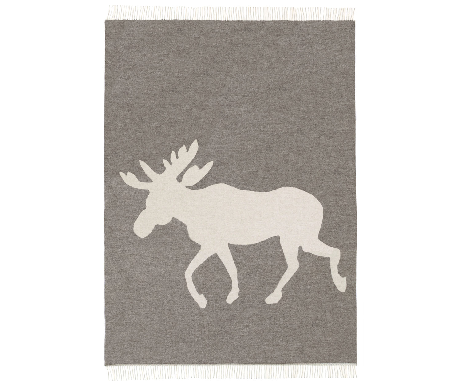 Manta de lana ERIK de Eagle col. 100 grey brown/natur