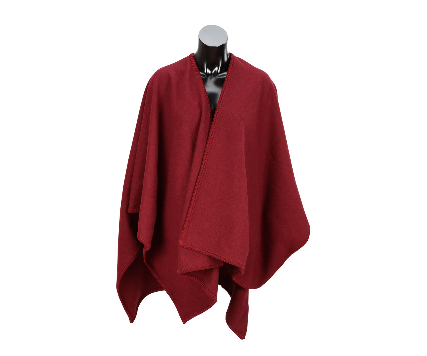 Eskimo_Poncho_Huttwil_bordeaux-570 Poncho / Schal HUTTWIL bordeaux │Eskimo