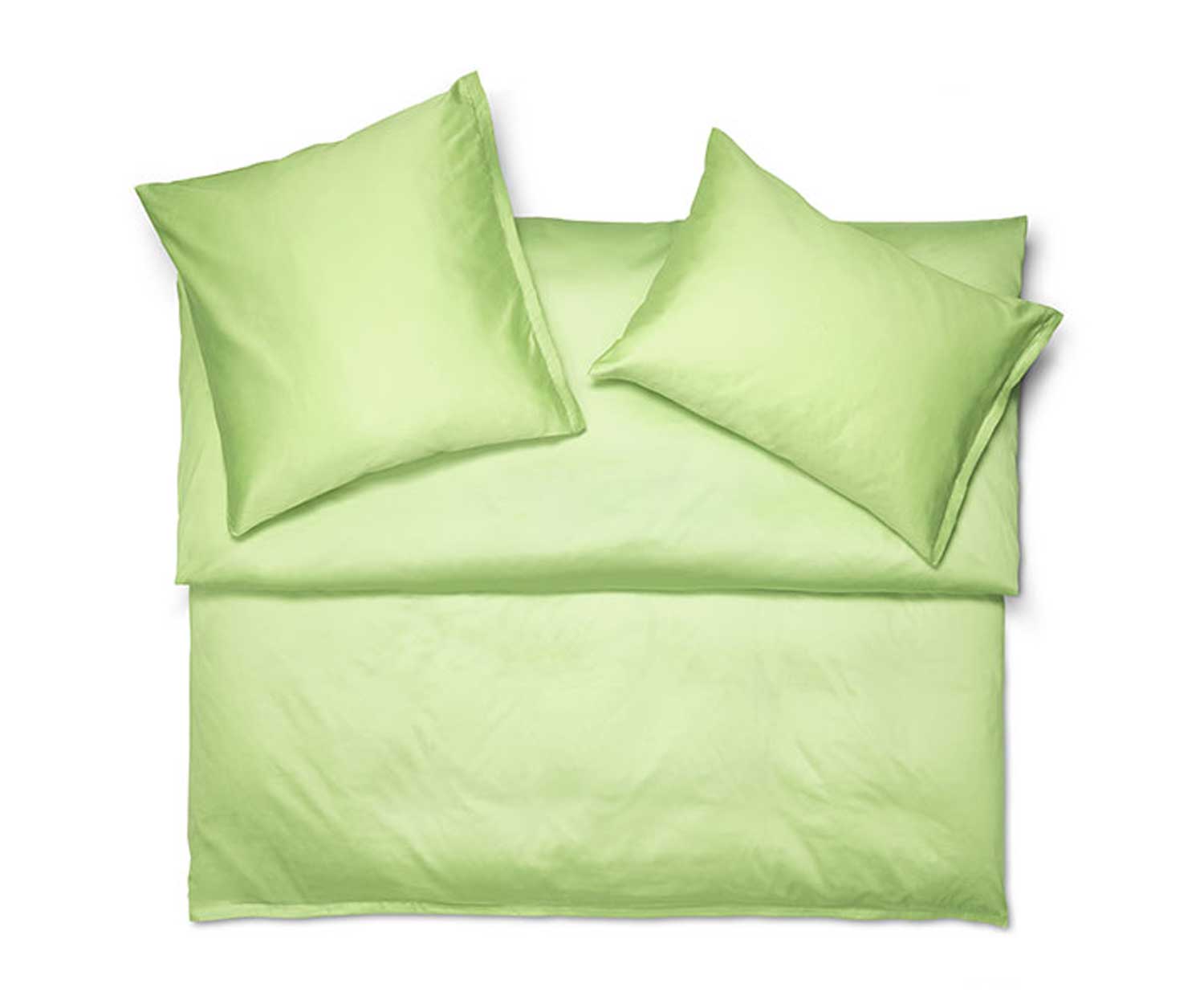 Satin-pomme Schlossberg bed linen JERSEY ROYAL POMME