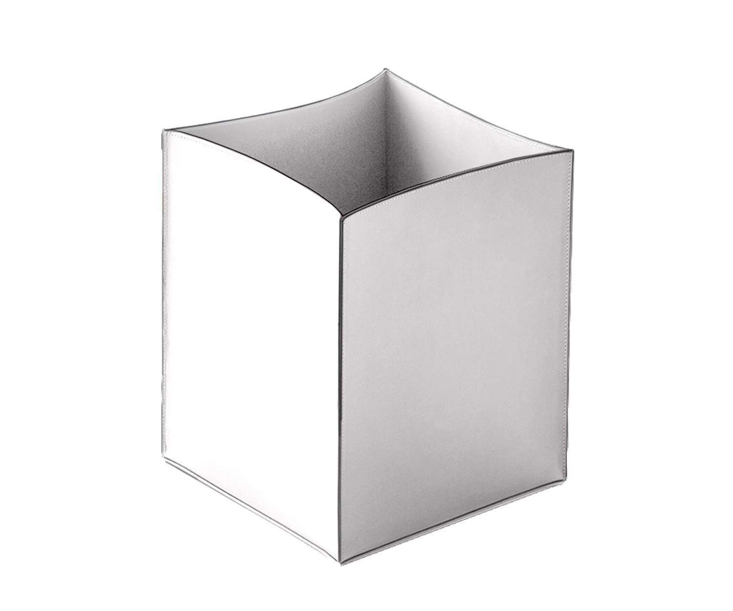 Decor_Walther_Papierkorb_Nappa_0938750_snow-white Decor Walther NAPPA Paper bin snow white