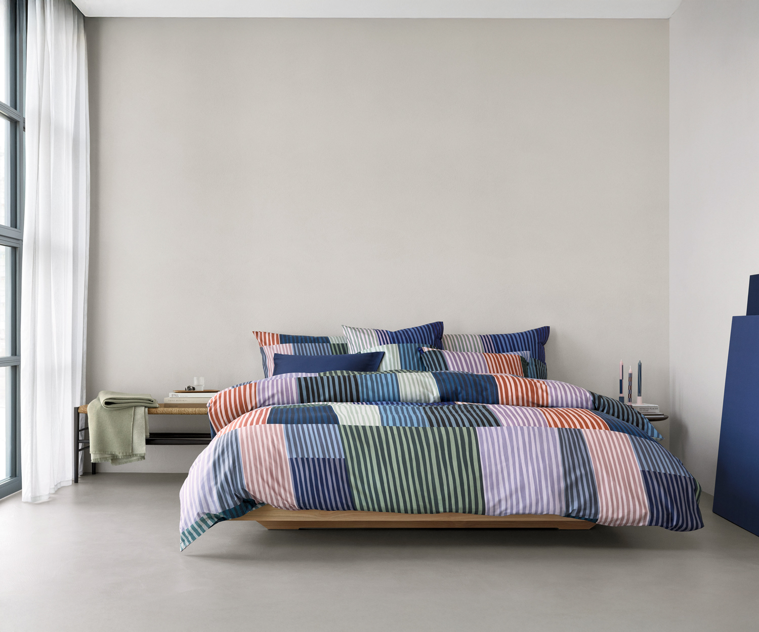 Schlossberg MELVIN multicolor bed linen Satin