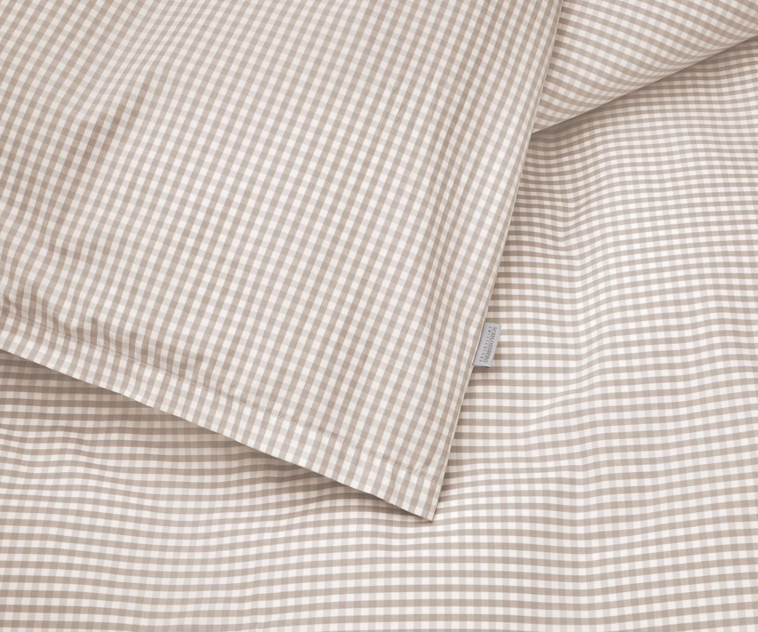 Schlossberg ANDRIN beige ropa de cama de percal