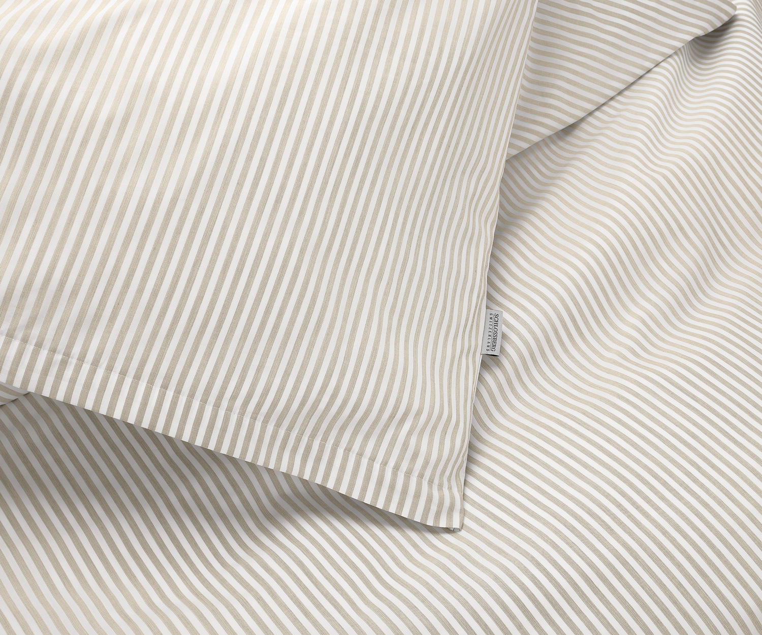 Schlossberg BARI beige bed linen Poplin
